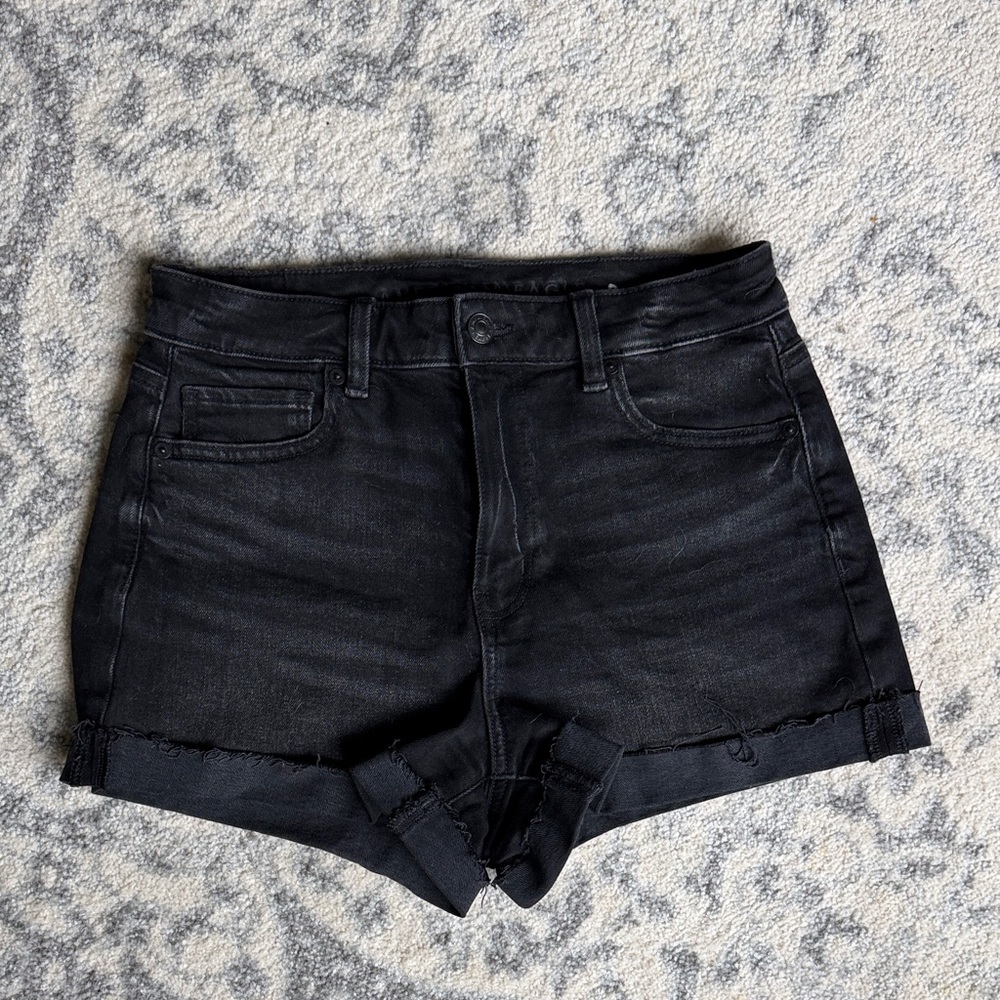 American Eagle Outfitters Black Jean Shorts